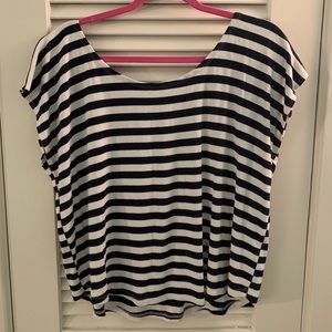 Navy Striped Top FIGHTING EEL